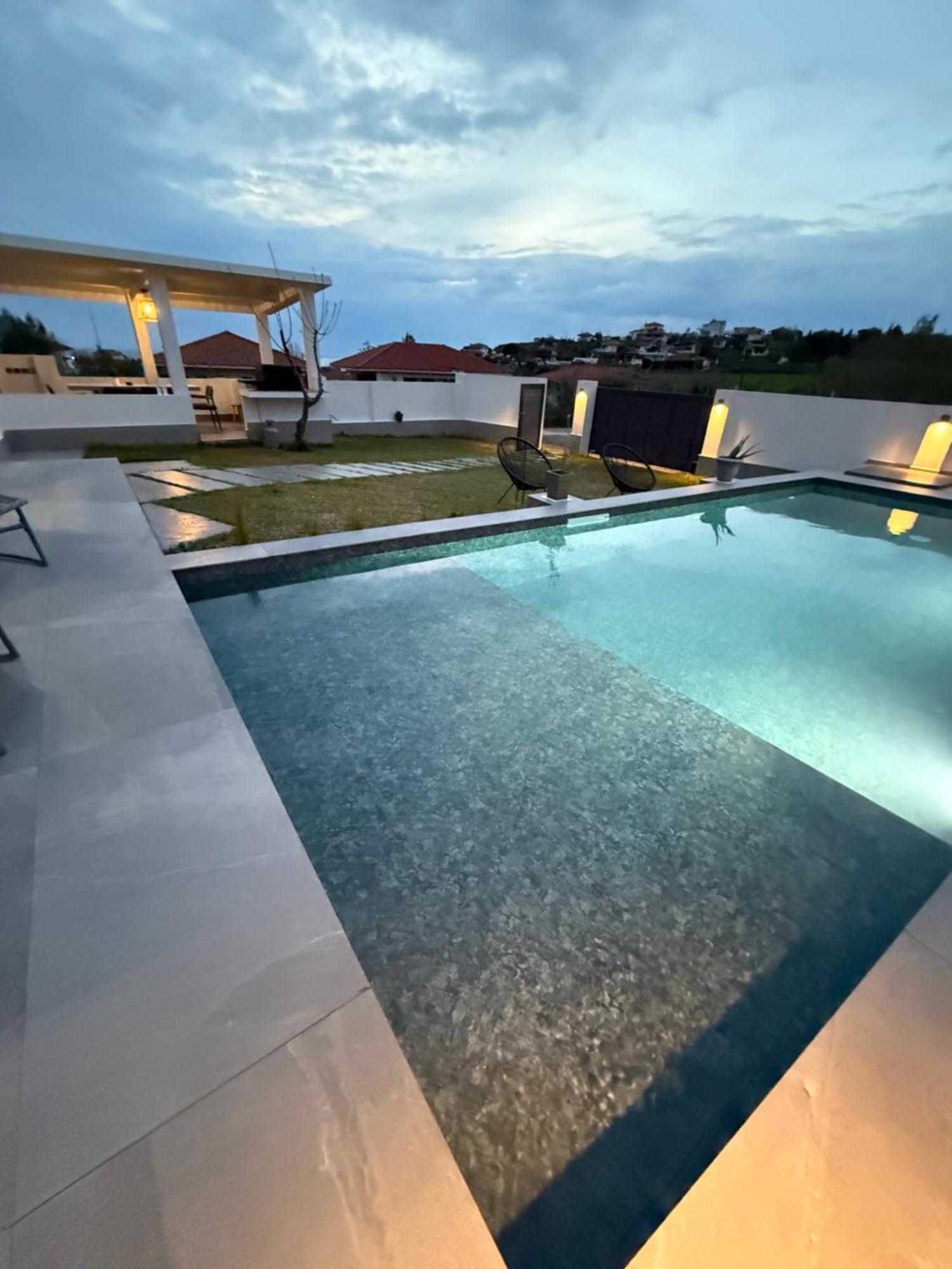Villa Sunset Albatross Nea Poteidaia Exterior foto