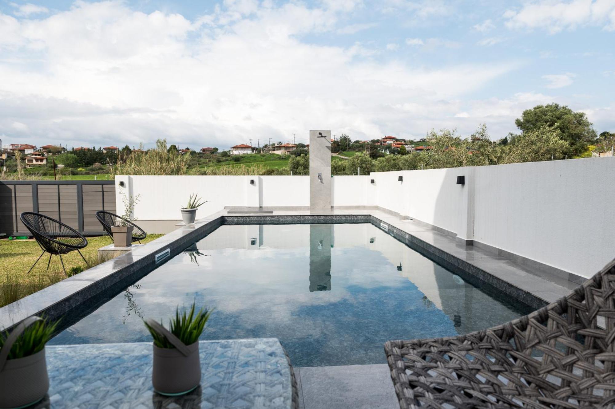 Villa Sunset Albatross Nea Poteidaia Exterior foto